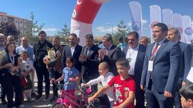 3. Uluslararası Kurtuluş Yolu Bisiklet Turu Samsun'da Devam Ediyor