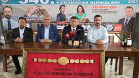 540. Kızıldağ Karakucak Güreşleri Adana'da