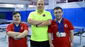 Down Sendromlu Masa Tenisi Şampiyonları Dünya Şampiyonası'na Hazırlanıyor