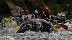 Düzce'de Rafting Heyecanı: Melen Çayı'nda Adrenalin Dolu Anlar