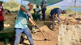 Kedreai Antik Kenti'nde 2025 Kazı Çalışmaları Devam Ediyor