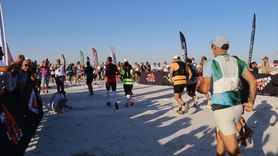 Runfire Salt Lake Ultra Trail Maratonu Tuz Gölü’nde Gerçekleşti