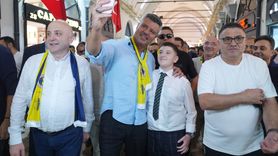 Sadettin Saran Kapalıçarşı Esnafıyla Buluştu