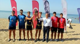 Sinop'ta Deniz Küreği Türkiye Şampiyonası Sona Erdi