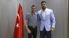 Taha Akgül'den Suat Hekimoğlu'na ziyaret: Branşlar arası dayanışma