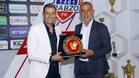 TFF Başkanı Hacıosmanoğlu'ndan 1461 Trabzon'a Ziyaret