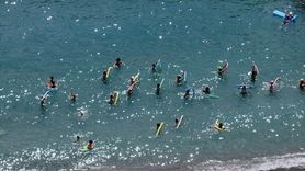 Antalya'ya 8 Ayda 12 Milyona Yakın Turist Erişti