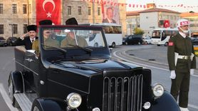 Atatürk'ün Sivas'a Gelişi Temsili Olarak Canlandırıldı