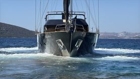 Bodrum'da 7 Yıl Süren Bir Proje: "Oğuz Khan" Yelkenli Yat Denizle Buluştu