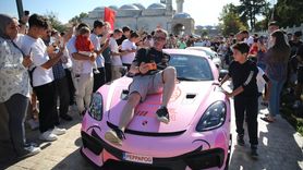 Edirne'de Gumball 3000 Rallisi Coşkusu