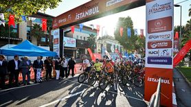 Uluslararası İstanbul Bisiklet Turu'nda Son Etap Start Aldı