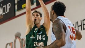 Zalgiris Kaunas, Galatasaray MCT Technic'i Hazırlık Maçında Yendi