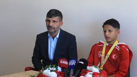 Balkan Şampiyonu Güreşçi İbrahim Bera Kıvrak, Kahramanmaraş'ta Coşkuyla Karşılandı