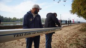 Büyükler Türkiye Kupası Kürek Yarışları Edirne'de Başladı