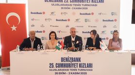 DenizBank Cumhuriyet Kızları Uluslararası Tenis Turnuvası Başladı