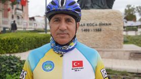Edirne'de Cumhuriyet Kupası Bisiklet Yol Yarışı Heyecanı