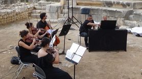 Elaiussa Sebaste Antik Kenti'nde MDOB Orkestrası Konser Verdi