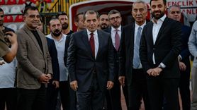 Galatasaray Başkanı Dursun Özbek, Mardin 1969 Spor'u Ziyaret Etti