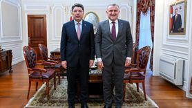 Gençlik ve Spor Bakanı Osman Aşkın Bak, Adalet Bakanı Yılmaz Tunç'u Ziyaret Etti