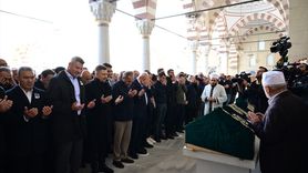 İlker Alkun'un Babası İbrahim Alkun Son Yolculuğuna Uğurlandı