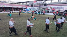 Kahramanmaraş'ta Karakucak Güreşleri Dünya Şampiyonası Tamamlandı