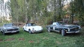 Klasik Otomobil Tutkunları Bayburt'ta