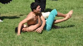 Malatya'da Geleneksel Güreş Şöleni Başladı