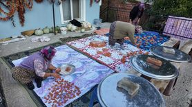 Manisa'da Kadınların Emekleriyle 16 Çeşit Malzemeden Tarhana Üretimi