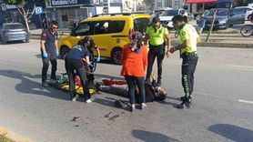 Antalya'da Motosiklet Kazası: Yararlar Hızla Yardım Etti