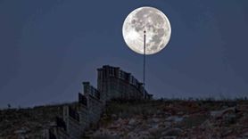 Bitlis'te Süper Ay ve Doğa Şovu