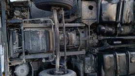 Bitlis-Van Kara Yolunda Tır Devrildi: Bir Yaralı