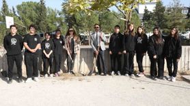 Denizli'de Öğrenciler İklim Değişikliğine Dikkat Çekti