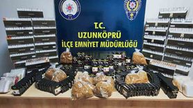 Edirne'de Kaçak Makaron Operasyonu