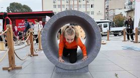 Geleneksel Oyunlar Tırı Manisa'da Çocuklarla Buluştu