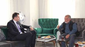 Hisarcık Kaymakamı, Gazi Ailelerini Ziyaret Etti