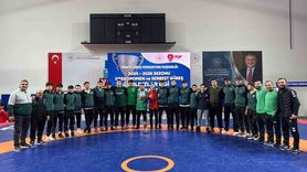 Karatay'ın Yıldız Güreşçileri Türkiye İkincisi Oldu