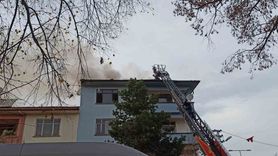 Kastamonu'da Çatı Yangını Paniğe Neden Oldu