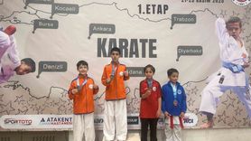 Körfez Gençlerbirliği, Yıldızlar Karate Ligi'nde 13 Madalya Kazandı
