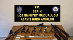 Serik'te Eş Zamanlı Operasyon: 16 Şüpheli Yakalandı