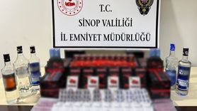 Sinop'ta Kaçak İçki ve Cinsel Ürün Operasyonu: 1 Gözaltı