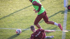 Trabzonspor, RAMS Başakşehir maçı için antrenman yaptı