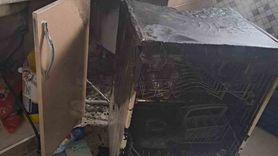 Aydın'da Bulaşık Makinesinden Yangın Çıktı