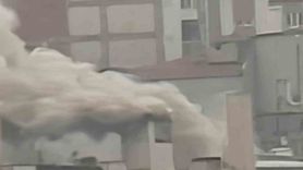 Balıkesir'de Tadilat Halindeki Eski Otelde Yangın Paniği