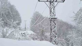 Batı Karadeniz'de Kış Şartlarına Direnen Enerji Çalışmaları