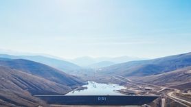 Bayburt'ta Yelpınar Göleti'nde Su Tutulmaya Başlandı