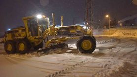 Bilecik'te Karla Mücadele Çalışmaları Devam Ediyor