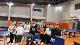 Bilecik'te Masa Tenisi Antrenmanları Devam Ediyor