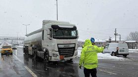 Bolu Dağı Ağır Araçlara Kapalı
