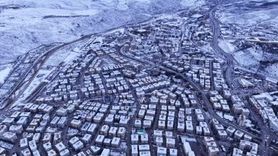 Çankırı Beyaz Örtüyle Kaplandı