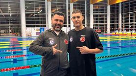Denizli'nin Yüzücüsü İbrahim Burhan Milli Takıma Büyük Katkı Sağladı